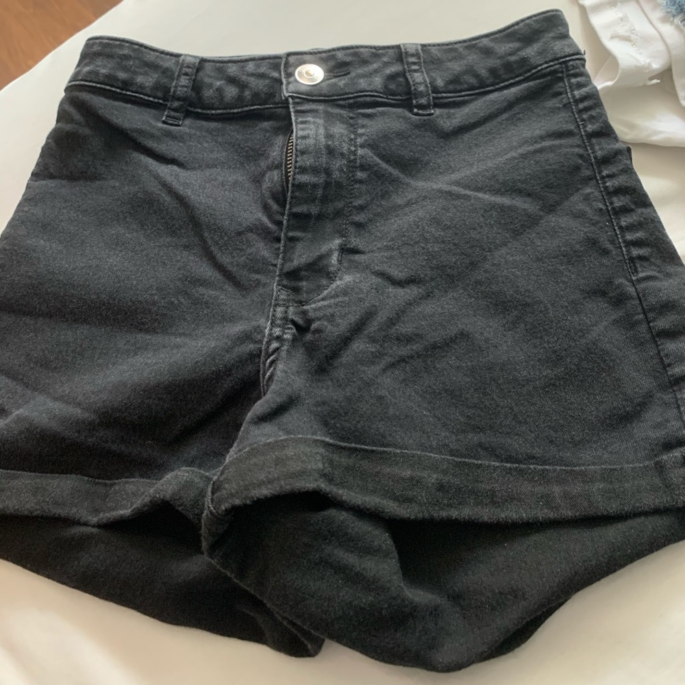 Garage high waisted shorts